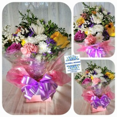 Flower box - Lovely fresh flower box of mixed flowers available in your colour choice, flowers may vary.